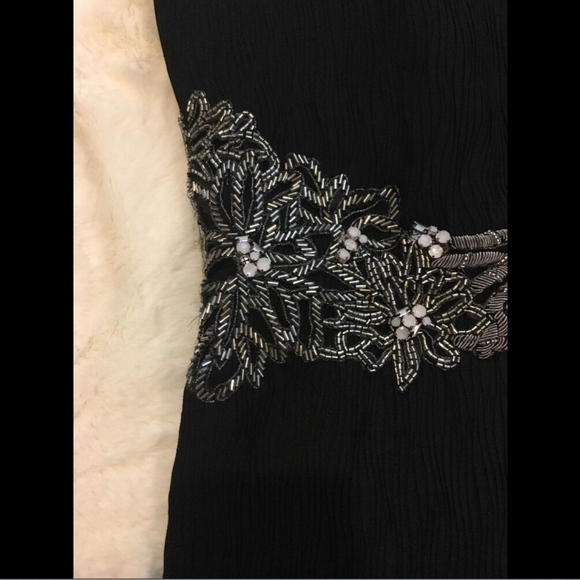 NWT Badgley Mischka Embellished Racerback Gown - Picture 5 of 8